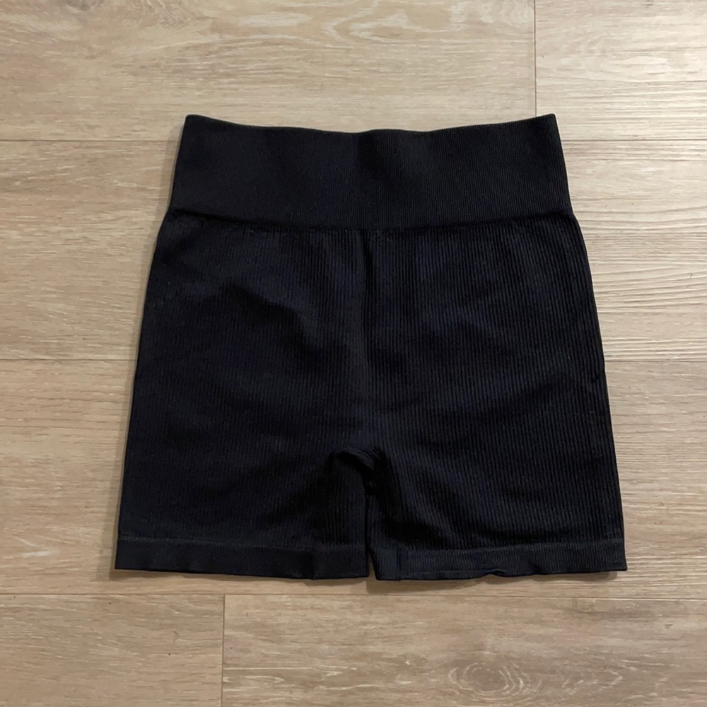 Black Biker Shorts